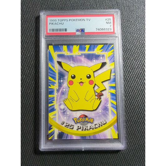 PSA 7 #25 Pikachu - 2000 Topps TV Animation - Pokemon