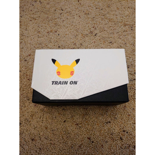 Celebrations 25th Anniversary Pikachu ETB Deck Box - DECK BOX ONLY - Pokemon